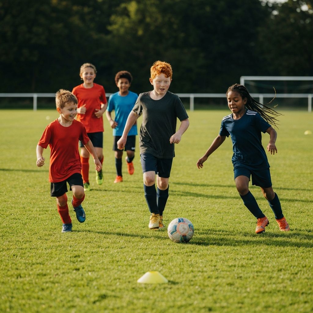 Escuela de futbol familiar